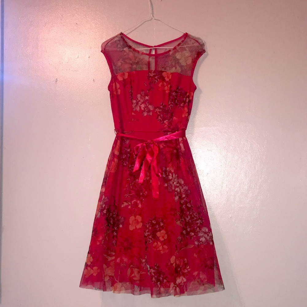 Red dress